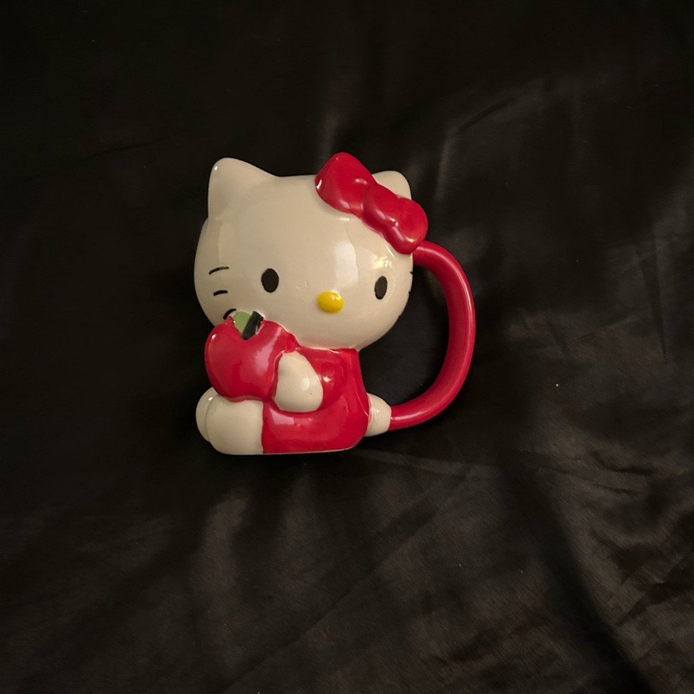 Hello Kitty Red and White Mug
